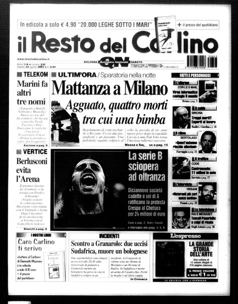 Il Resto del Carlino : giornale dell'Emilia